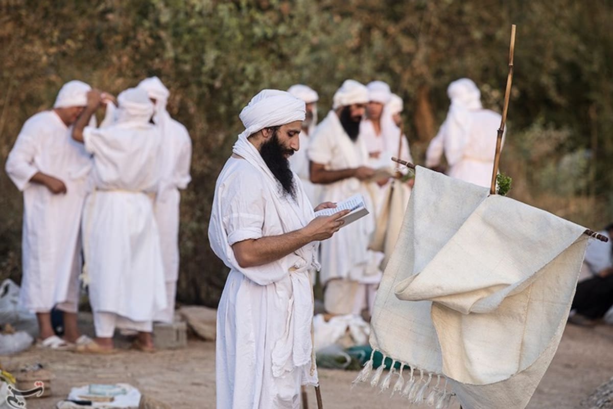 El amuleto mágico fue elaborado hace unos 1600 años por practicantes del Mandeísmo (Tasnim News Agency)