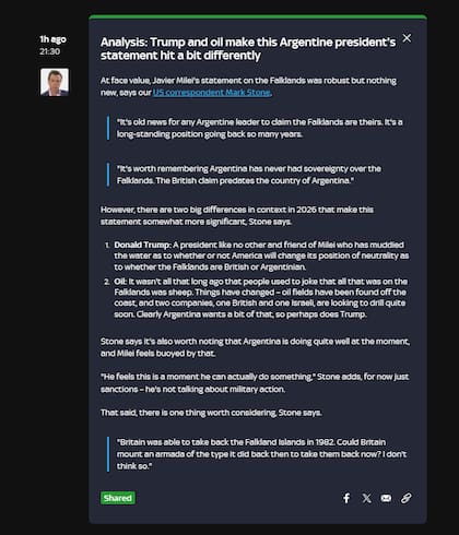 El análisis del corresponsal de Sky News