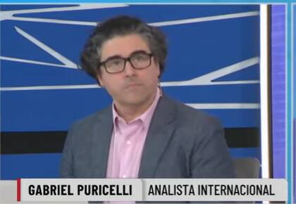 El analista internacional Gabriel Puricelli