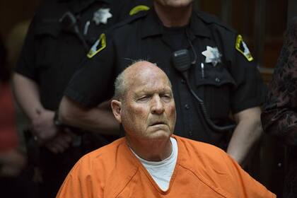El "Asesino del Golden State", en una audiencia luego de su arresto en abril de 2018 (Sacramento Bee)