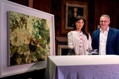 El "robot artista" presentado semanas atrás en Oxford