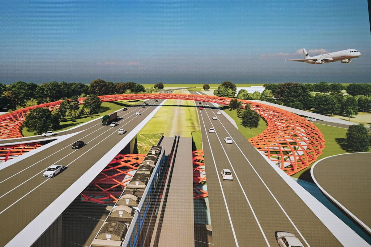 El “Anillo de La Pampa” es un túnel que pasará bajo Lugones y un mirador panorámico que cambiará el entorno de la zona donde está el Aeroparque, Ciudad Universitaria y la Costenera