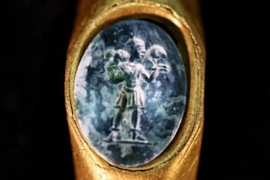El anillo de oro fue descrito por la Autoridad de Antigüedades de Israel como un "hallazgo exquisito y raro"