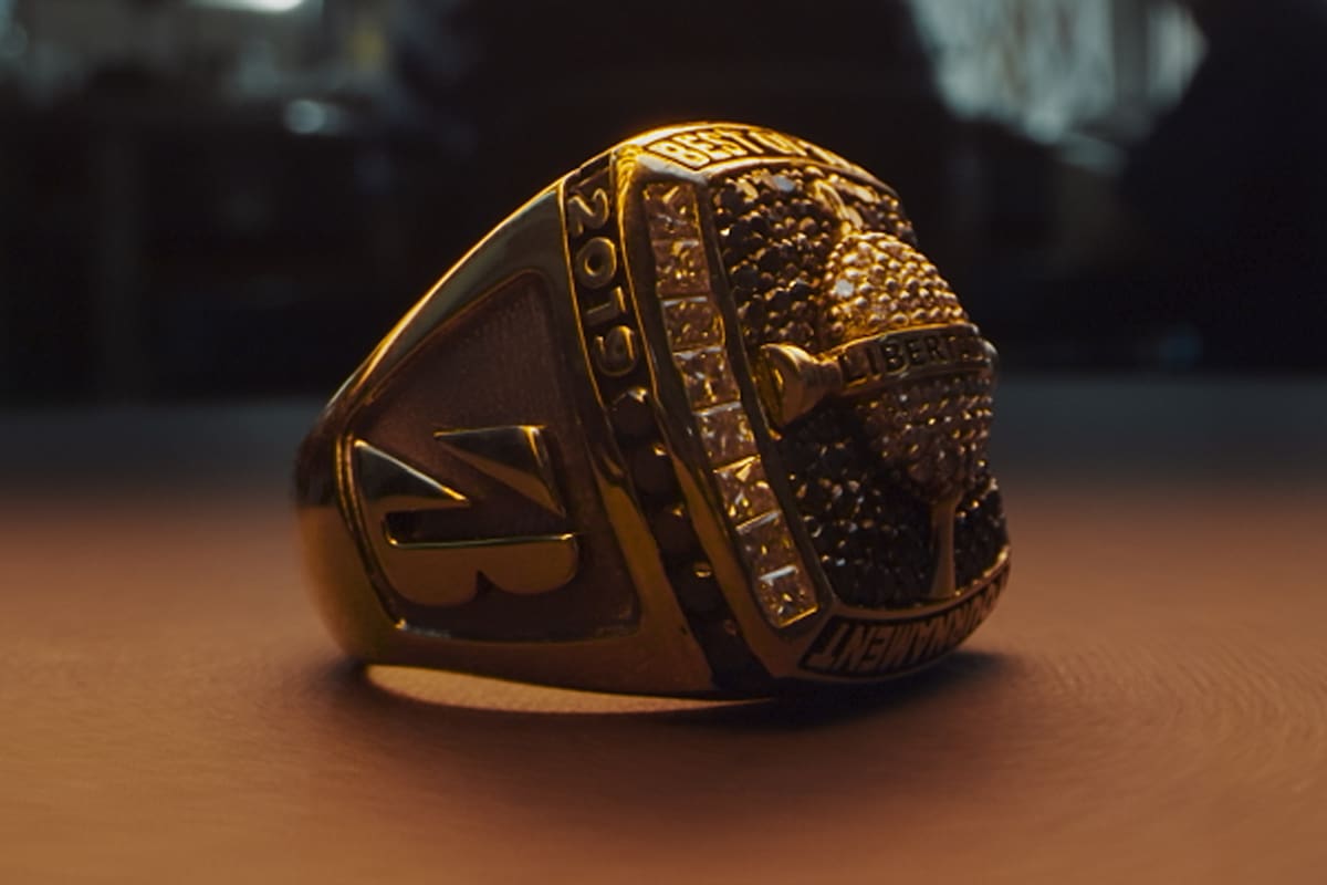 El anillo de oro y diamantes que ganará el Jugador Más Valioso de la final de la Copa Libertadores