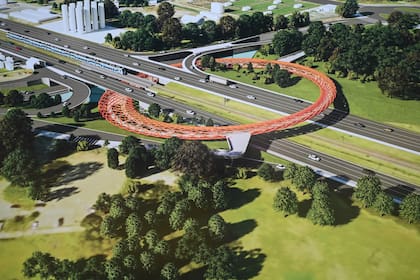 Así será el Anillo de La Pampa, la megaobra del Bajo Belgrano según sus arquitectos