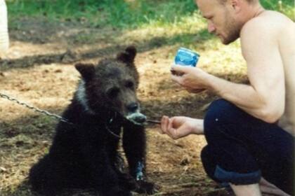 El animal también se comió a uno de los perros de Sergey Grigoriyev