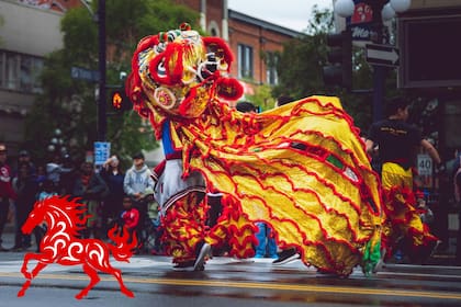 El Año Nuevo Chino 2026 estará regido por la energía del Caballo de Fuego e iniciará en febrero (Pexels)