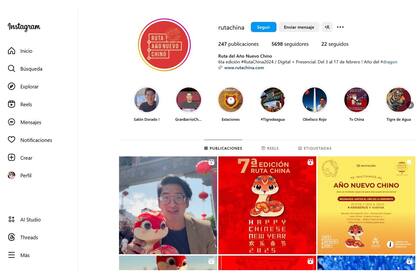 El Año Nuevo chino en Instagram