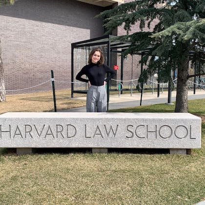 El año pasado, Castner y Hamby recorrieron juntas las instalaciones de la Universidad de Harvard, en una visita que fue decisiva para la alumna