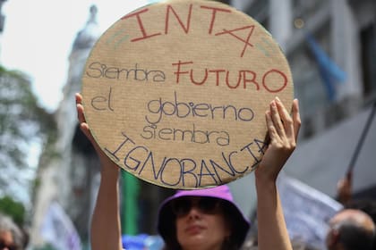 El año pasado hubo protestas por la reforma que se impulsa para el INTA