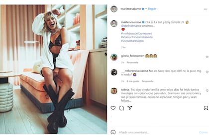 El año pasado la Marlene le dedicó un mensaje por su cumpleaños que la influencer no contestó ni le dio like