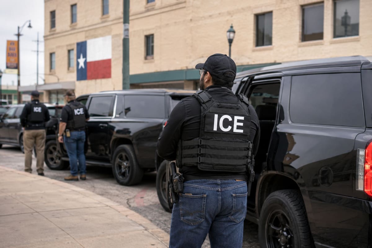 El antecedente más cercano fue un operativo del 13 de mayo en Corpus Christi, realizado junto con autoridades federales, estatales y locales