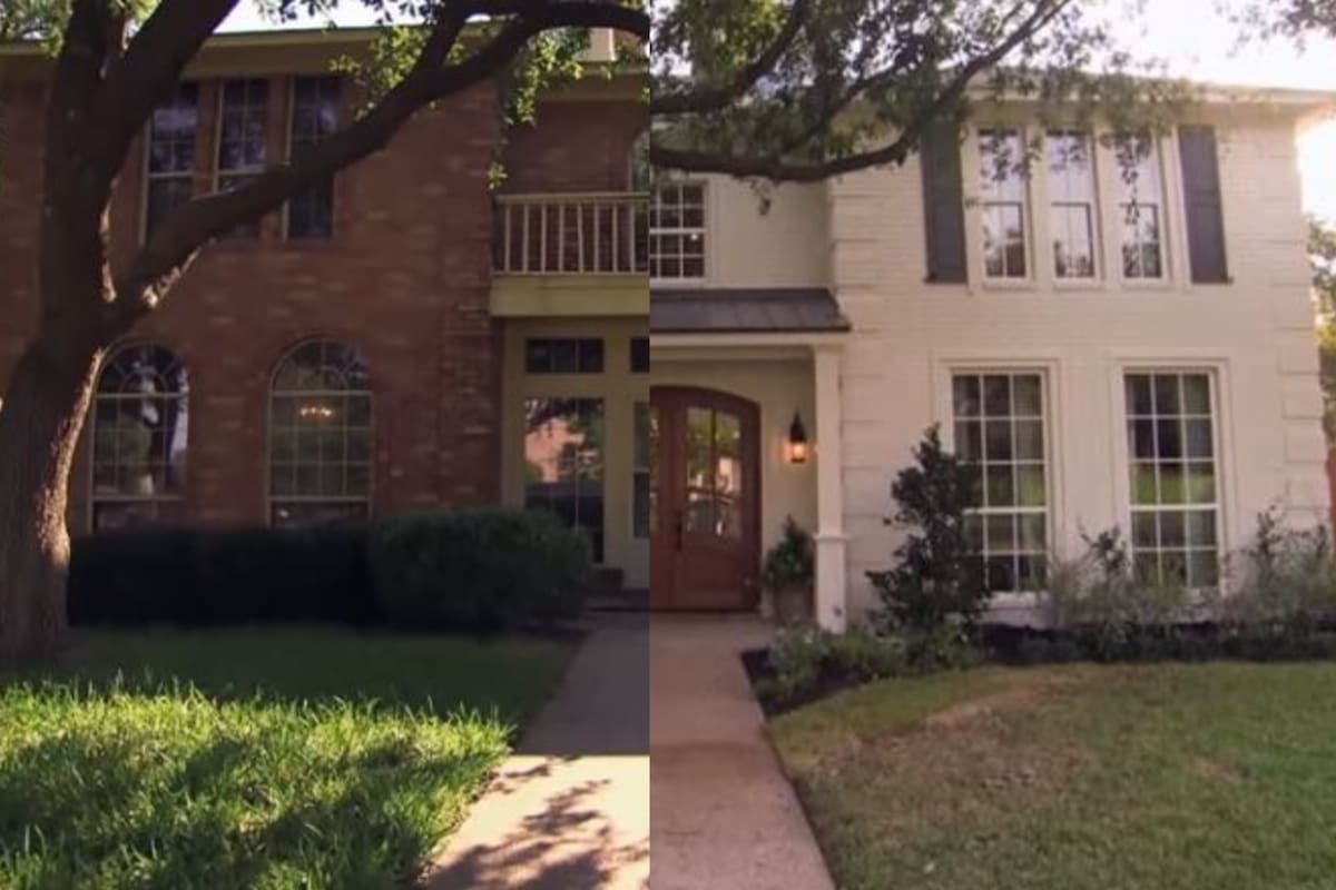 El antes y después de una casona de los 90. Imagen: HGTV