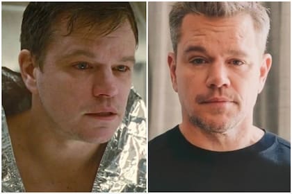 El antes y el después de Matt Damon
