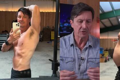 El antes y el después que muestra Cody Crone en su video a través de YouTube. Crédito: Wranglerstar.