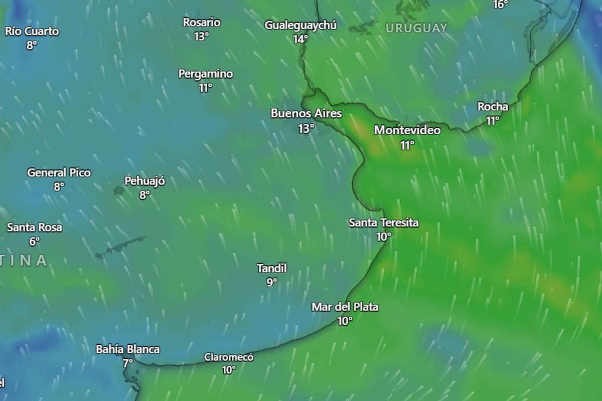 El anticipo meteorológico para los próximos días