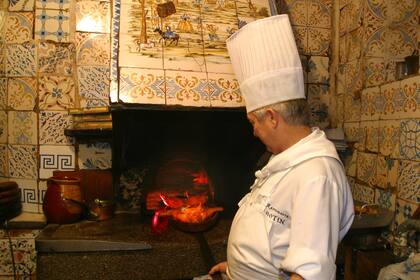 El antiguo horno del lugar