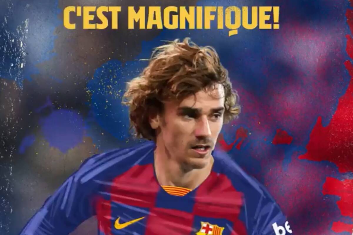 El anuncio de Barcelona con la contratación de Griezmann