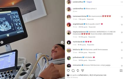 El anuncio de Cande Molfese