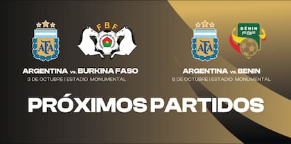 El anuncio de Deportick sobre la venta de entradas de los amistosos de la selección argentina ante Burkina Faso y Benín