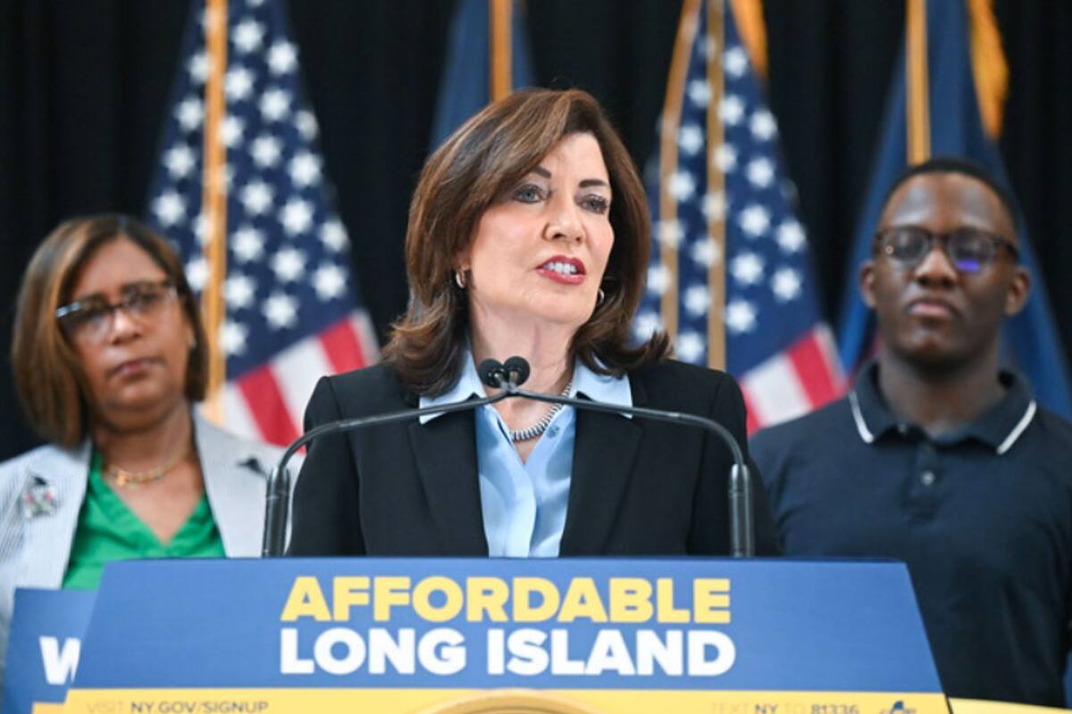 El anuncio de Kathy Hochul en Long Island
