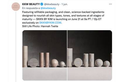 El anuncio de la línea de belleza de Kim Kardashian
