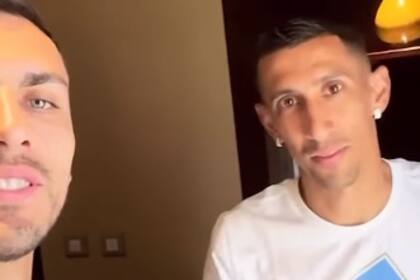El anuncio de Leandro Paredes y Ángel Di María