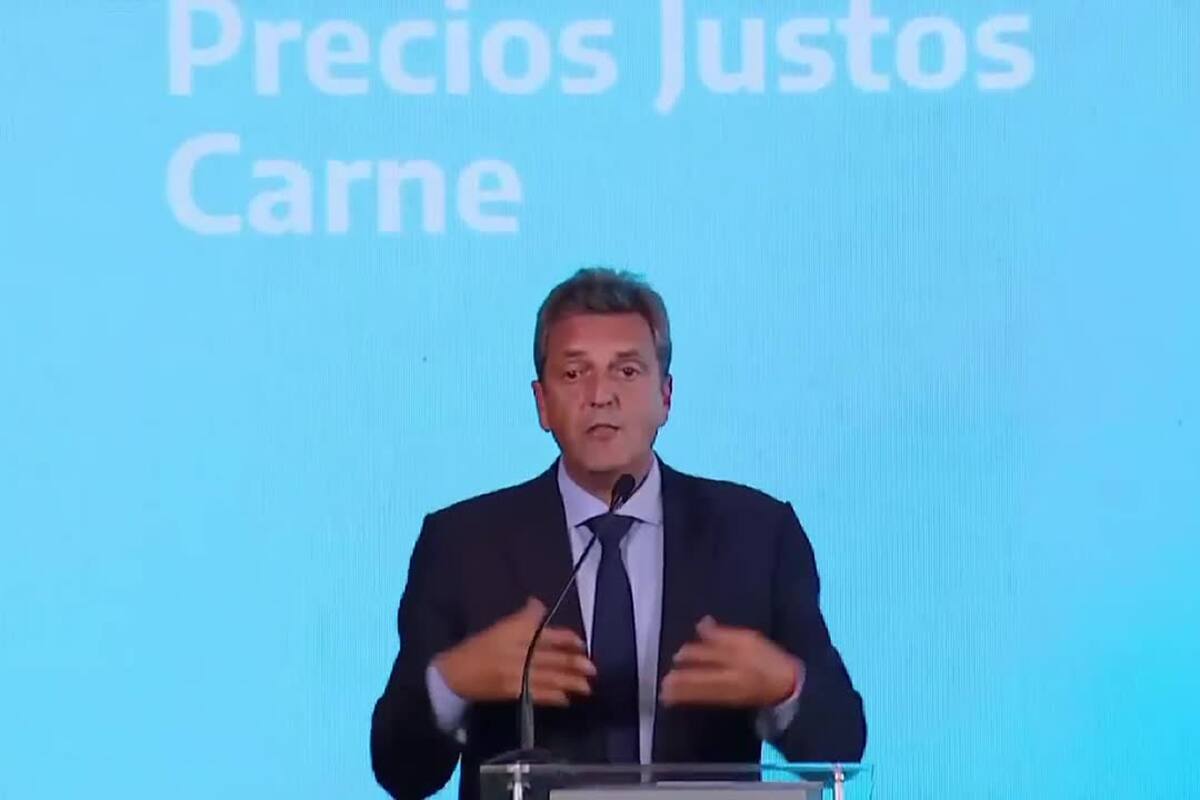 El anuncio de Massa sobre los precios justos en la carne