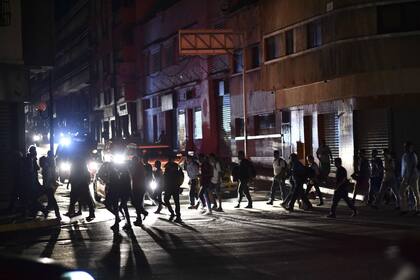 El apagón en Venezuela