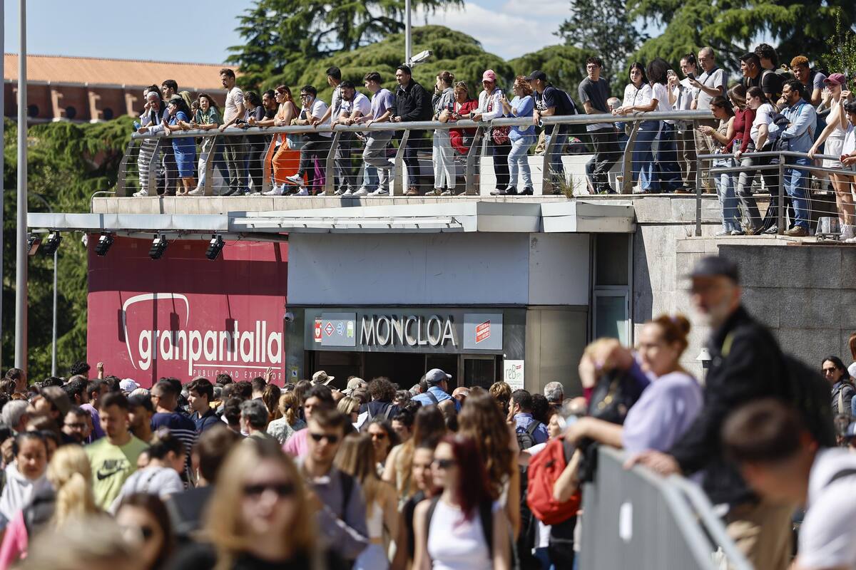 El apagón paralizó el transporte en las grandes ciudades como Madrid y Barcelona.