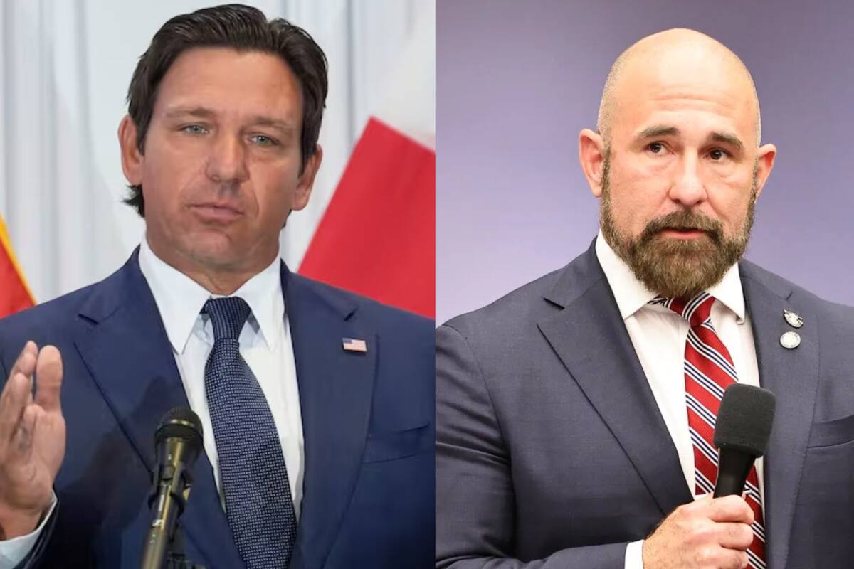 El apodo que Ron DeSantis le puso a Jay Collins, su vicegobernador y candidato a gobernador en Florida