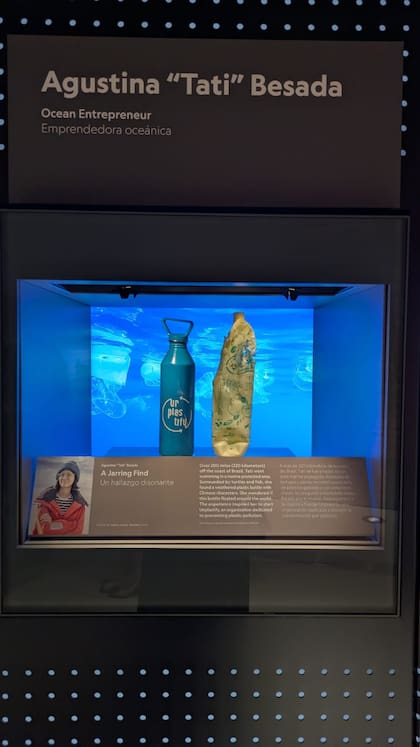 El aporte de la emprendedora argentina Agustina Besada en el Museo de Exploración de National Geographic, en Washington.