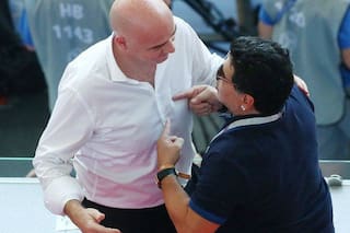 La FIFA le respondió a Maradona por sus críticas tras la eliminación de Colombia