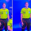 Pidieron la expulsión de un árbitro del Mundial por haber hecho un gesto de supremacismo blanco