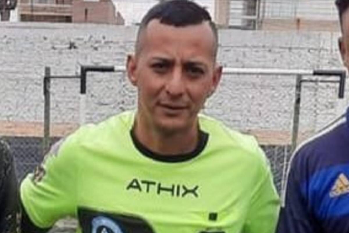 El árbitro Ariel Paniagua