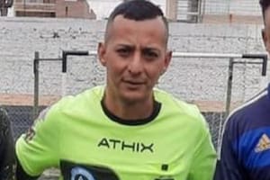 El árbitro Ariel Paniagua