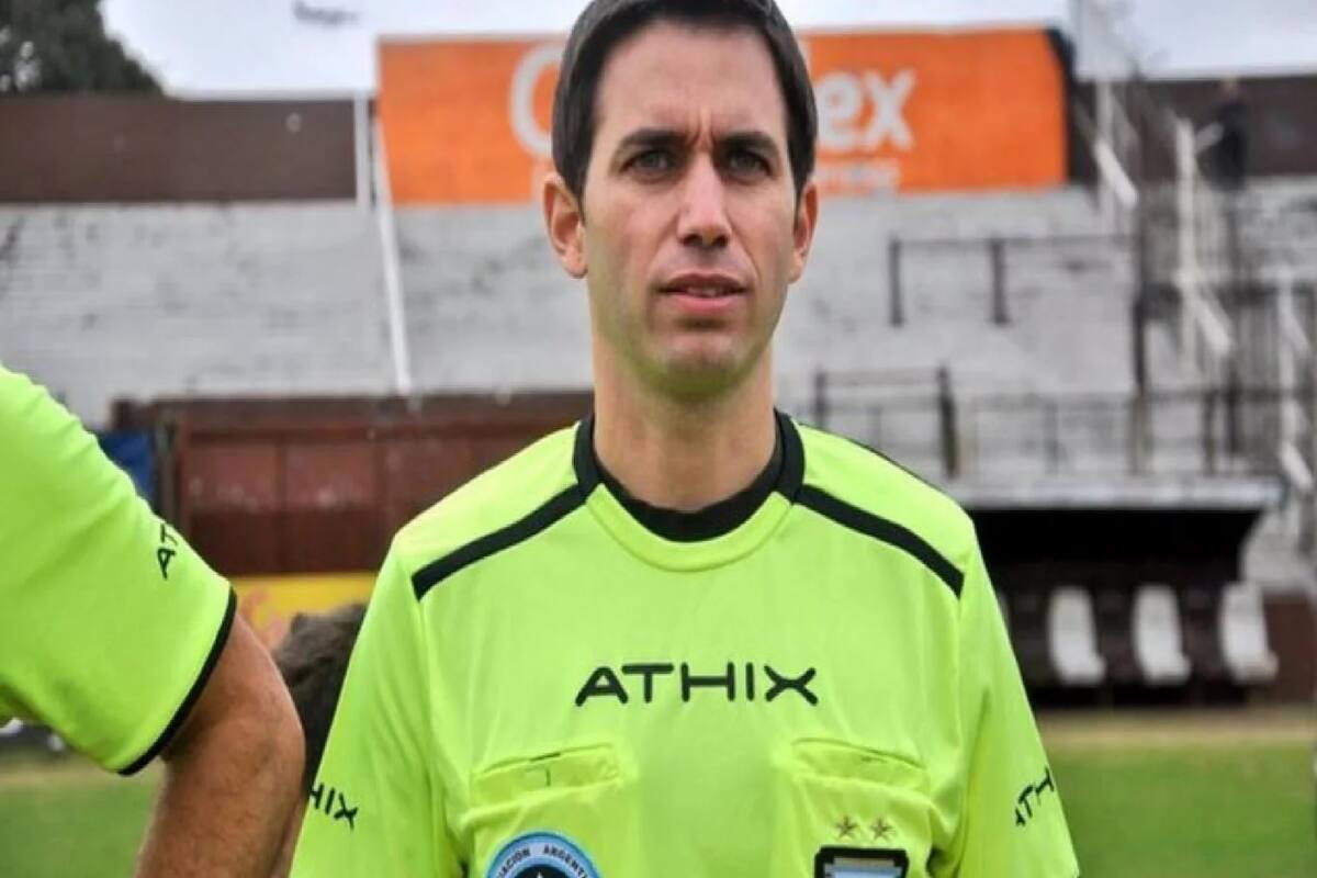 El árbitro Martín Bustos está procesado en la investigación sobre abuso de futbolistas juveniles