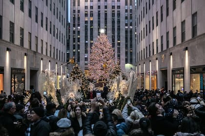 El árbol del Rockefeller Center, un clásico neoyorquino