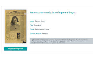 Se restringió el acceso a varios archivos de la Hemeroteca digital