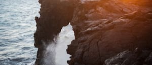Colapsó uno de los puntos turísticos más conocidos de Hawái tras una tormenta tropical