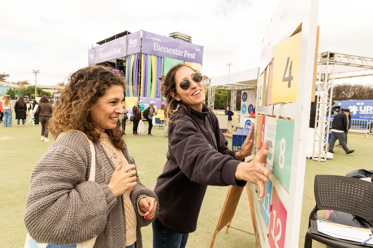 El área de Bienestar Ciudadano del Gobierno de la Ciudad de Buenos Aires formó parte del festival con un stand interactivo que incluyó juegos y talleres.