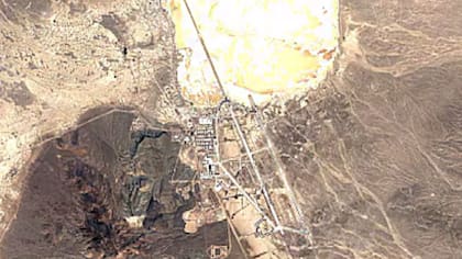 El área en 2016. Aparecen más edificios construidos e infraestructura