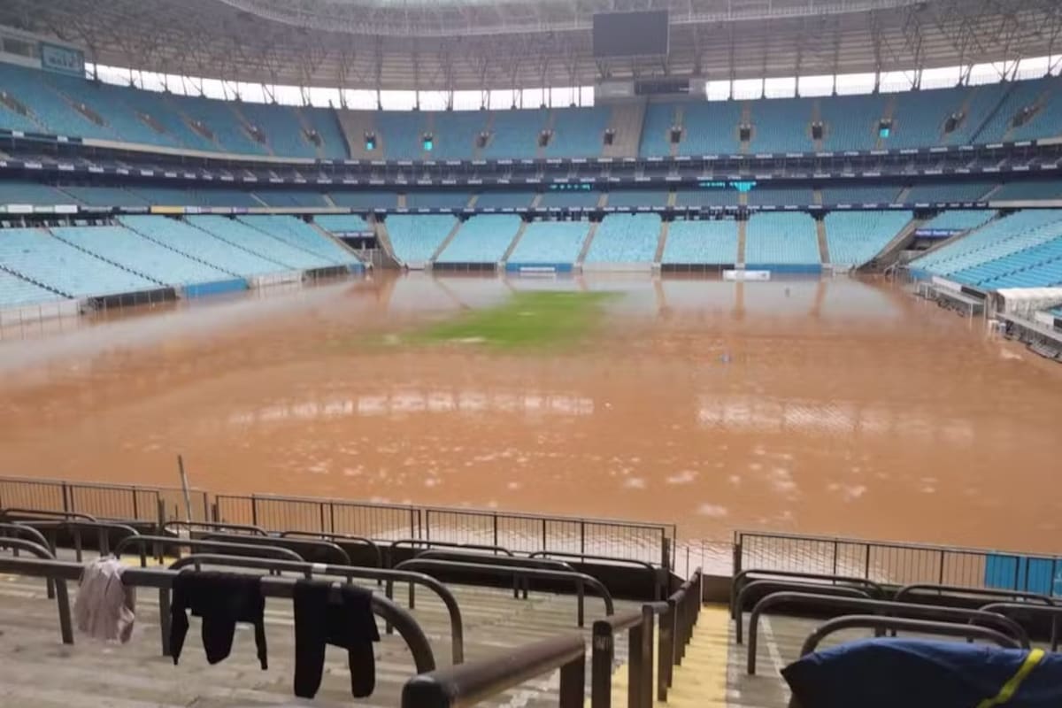 El Arena de Gremio, inundado