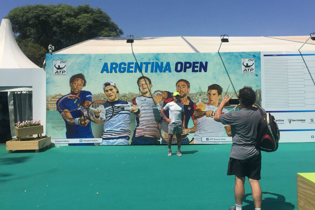 El Argentina Open se juega desde el 10 al 18 de febrero en el Buenos Aires Lawn Tenis