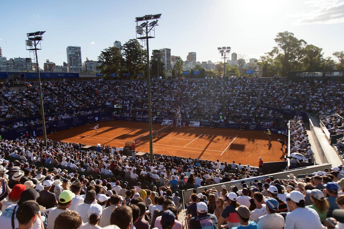 El Argentina Open se llevará a cabo entre el 13 y el 19 de febrero en el Buenos Aires Lawn Tennis Club