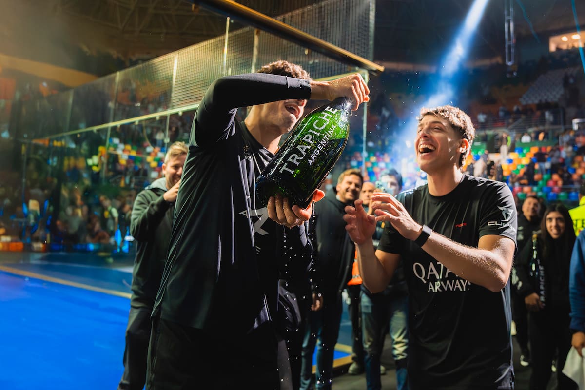 El argentino Agustín Tapia y el español Arturo Coello, campeones del Premiere Pádel Buenos Aires.