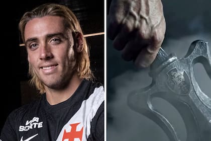 El argentino Claudio Spinelli fue fichado por el Vasco da Gama de Brasil y su presentación estuvo inspirada en He-Man