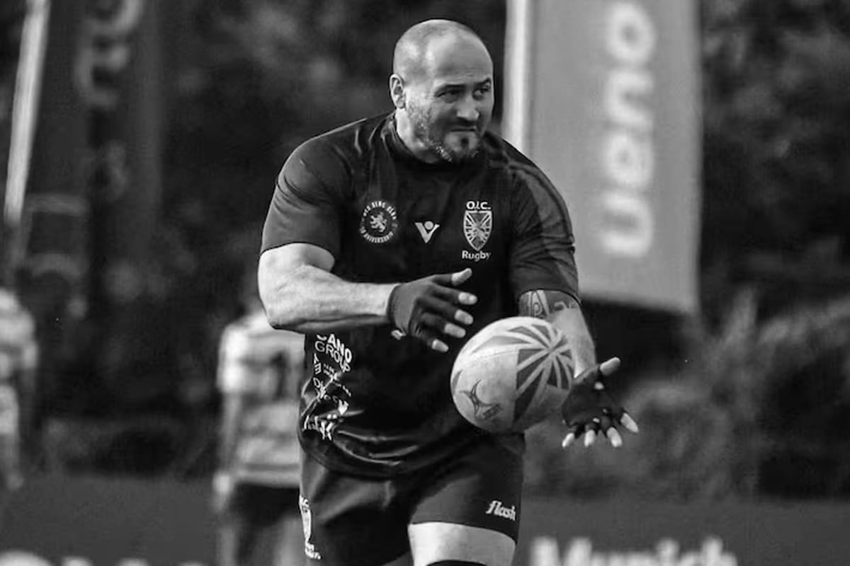 El argentino Esteban Racca murió a los 41 años jugando al rugby