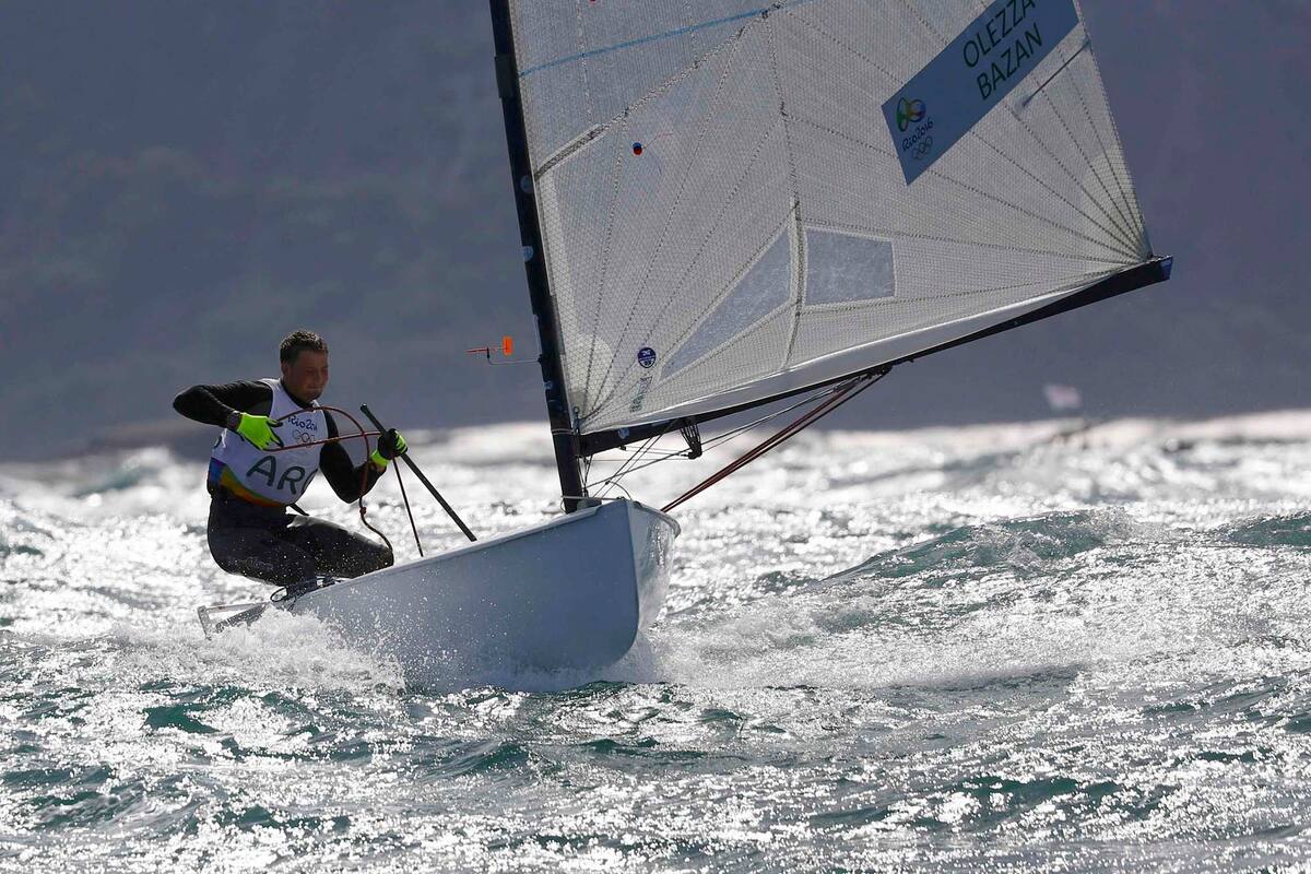 El argentino Facundo Olezza Bazan compite en Rio de Janerio durante los Juegos Olímpicos Rio 2016 el 11 de agosto de 2016