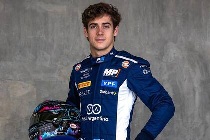 El argentino Franco Colapinto, de Williams Racing, tuvo un buen rendimiento en la primera práctica del Gran Premio de Monza